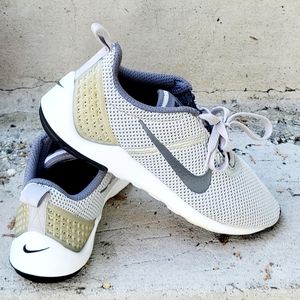 NIKE LUNARESTOA 2 ESSENTIAL, 811372-002, Gray, Men's Running Shoes, Size 8